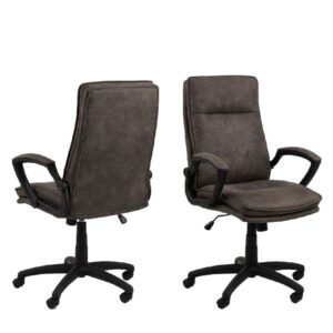 Bryce Fabric Home And Office Chair In Black